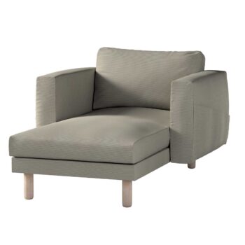 Poťah na sedačku Norsborg s podrúčkami, ciepły szary sztruks, Poťah na sedačku Norsborg s podrúčkami, Manchester, 701-39