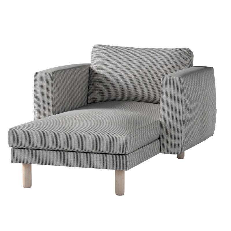 Poťah na sedačku Norsborg s podrúčkami, čierna a béžová, Poťah na sedačku Norsborg s podrúčkami, Living 2, 162-24 Poťah na sedačku Norsborg s podrúčkami, čierna a béžová, Poťah na sedačku Norsborg s podrúčkami, Living 2, 162-24