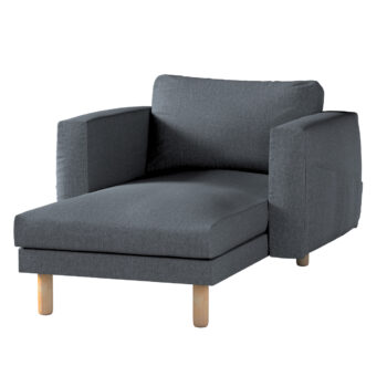 Poťah na sedačku Norsborg s podrúčkami, grafitovo - sivá, Poťah na sedačku Norsborg s podrúčkami, City, 704-86