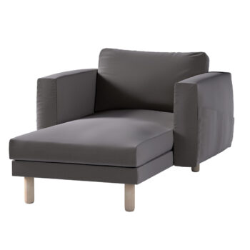 Poťah na sedačku Norsborg s podrúčkami, hnedá, Poťah na sedačku Norsborg s podrúčkami, Ingrid, 705-45