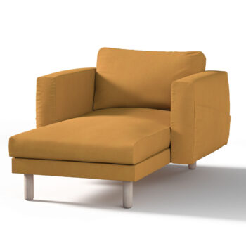 Poťah na sedačku Norsborg s podrúčkami, horčicový šenil, Poťah na sedačku Norsborg s podrúčkami, Etna, 705-04