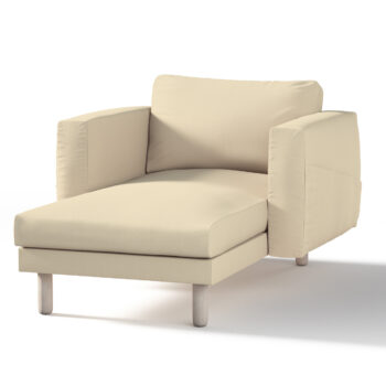 Poťah na sedačku Norsborg s podrúčkami, krémová, Poťah na sedačku Norsborg s podrúčkami, Chenille, 161-39