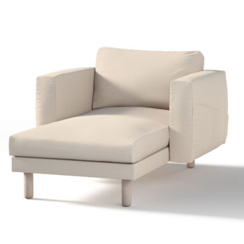 Poťah na sedačku Norsborg s podrúčkami, krémovo biela, Poťah na sedačku Norsborg s podrúčkami, Etna, 705-01