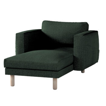 Poťah na sedačku Norsborg s podrúčkami, lesná zelená, Poťah na sedačku Norsborg s podrúčkami, City, 704-81