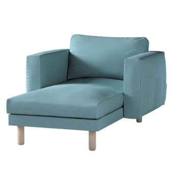 Poťah na sedačku Norsborg s podrúčkami, modrá, Poťah na sedačku Norsborg s podrúčkami, Madrid, 161-60