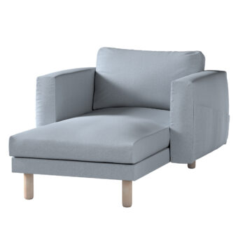 Poťah na sedačku Norsborg s podrúčkami, modrá melanž, Poťah na sedačku Norsborg s podrúčkami, Amsterdam, 704-46