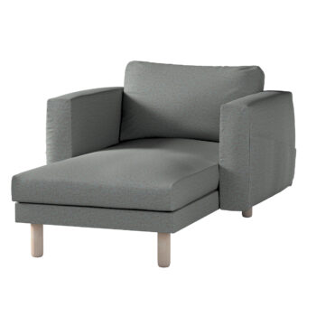 Poťah na sedačku Norsborg s podrúčkami, modrá melanž, Poťah na sedačku Norsborg s podrúčkami, Madrid, 162-32