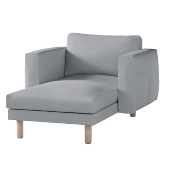 Poťah na sedačku Norsborg s podrúčkami, šedá, Poťah na sedačku Norsborg s podrúčkami, Amsterdam, 704-55