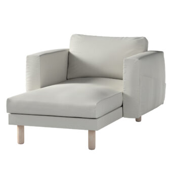 Poťah na sedačku Norsborg s podrúčkami, šedá, Poťah na sedačku Norsborg s podrúčkami, Living 2, 162-37