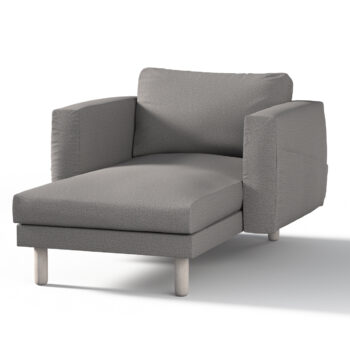 Poťah na sedačku Norsborg s podrúčkami, sivá, Poťah na sedačku Norsborg s podrúčkami, Edinburg, 115-81