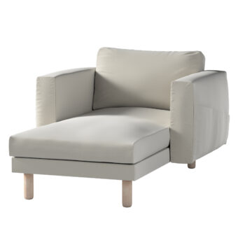 Poťah na sedačku Norsborg s podrúčkami, sivá, Poťah na sedačku Norsborg s podrúčkami, Ingrid, 705-40