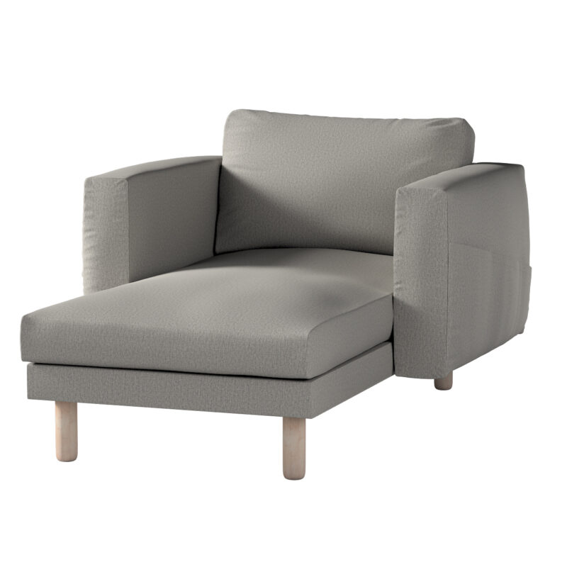 Poťah na sedačku Norsborg s podrúčkami, sivá ženilka, Poťah na sedačku Norsborg s podrúčkami, Madrid, 161-57 Poťah na sedačku Norsborg s podrúčkami, sivá ženilka, Poťah na sedačku Norsborg s podrúčkami, Madrid, 161-57