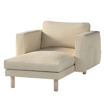 Poťah na sedačku Norsborg s podrúčkami, sivo-béžová, Poťah na sedačku Norsborg s podrúčkami, Chenille, 162-26