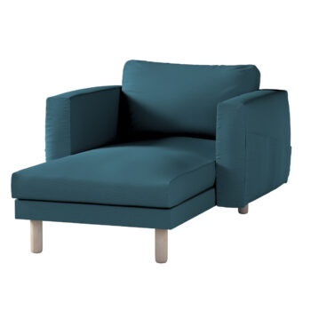 Poťah na sedačku Norsborg s podrúčkami, tmavomodrá, Poťah na sedačku Norsborg s podrúčkami, Living 2, 162-38