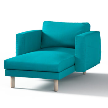 Poťah na sedačku Norsborg s podrúčkami, tyrkysová, Poťah na sedačku Norsborg s podrúčkami, Etna, 705-16