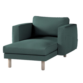 Poťah na sedačku Norsborg s podrúčkami, tyrkysová melanž, Poťah na sedačku Norsborg s podrúčkami, Madrid, 162-33