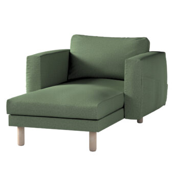 Poťah na sedačku Norsborg s podrúčkami, zelená, Poťah na sedačku Norsborg s podrúčkami, Amsterdam, 704-44