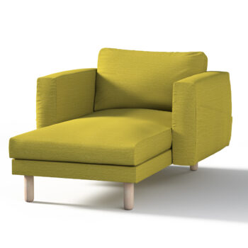 Poťah na sedačku Norsborg s podrúčkami, zelená, Poťah na sedačku Norsborg s podrúčkami, Chenille, 162-25