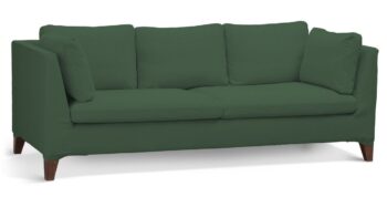 Poťah na sedačku Stockholm 3 - os., zelená, Poťah na sedačku Stockholm 3-os., Cotton Panama, 702-06