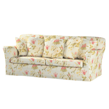 Poťah na sedačku Tomelilla (rozkladacia), duże kwiaty na niebieskim tle, Poťah na sedačku Tomelilla - rozkladacia, Londres, 143-86