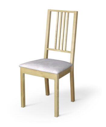Poťah na stoličku Börje, biela tkanina s vytkaným ornamentom , poťah na stoličku Börje, Damasco, 613-00