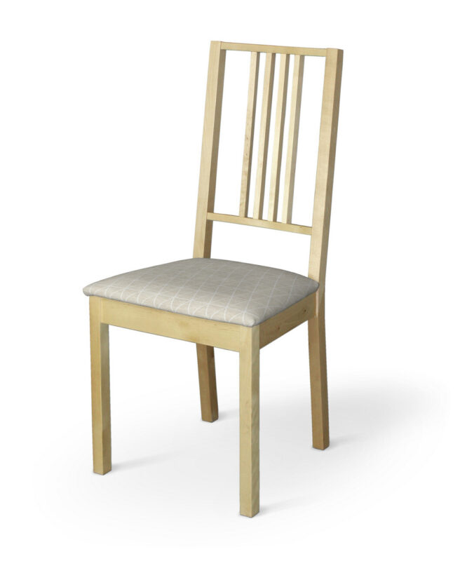 Poťah na stoličku Börje, trojuholníky na béžovo-ľanovom podklade, poťah na stoličku Börje, Sunny, 143-49 Poťah na stoličku Börje, trojuholníky na béžovo-ľanovom podklade, poťah na stoličku Börje, Sunny, 143-49