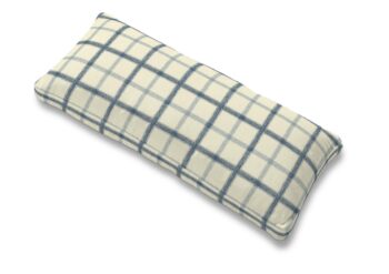 Poťah na vankúš Karlstad 67x30cm, modré káro na svetlobéžoom podklade, Poťah na vankúš Karlstad 67 x 30 cm, Avinon, 131-66