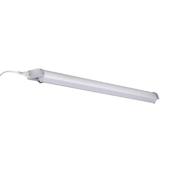 Povrchová montáž LED svetla 957010102, dĺžka 57,6 cm, strieborná, 4 200 K