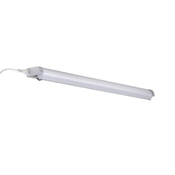 Povrchová montáž LED svetla 957021102, dĺžka 121 cm, strieborná, 4 200 K