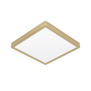 Povrchový LED panel Fueva 5 IP20 830 mosadz 28,5x28,5