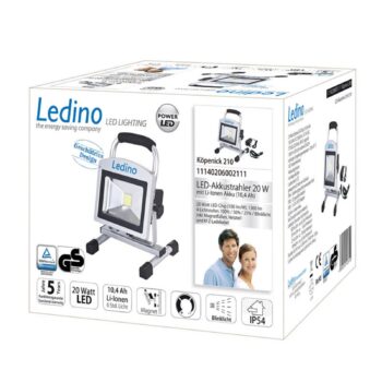 Pracovné LED Köpenick 209 s magnetom 20W 10,4Ah