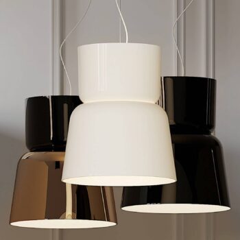 Prandina Bloom S5 závesná lampa biela
