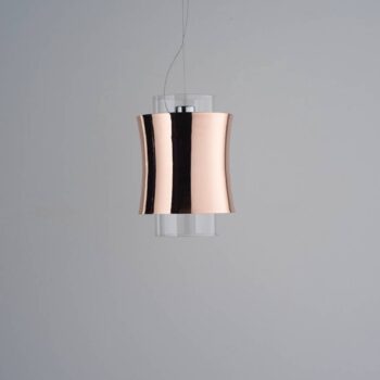 Prandina Fez S1 závesná lampa leštená meď