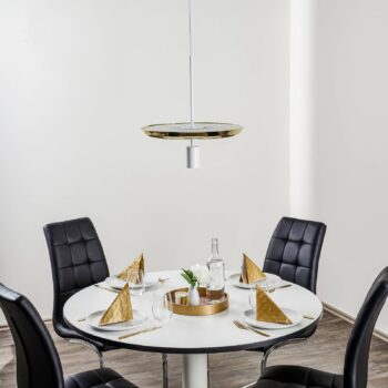 Prandina Landing S50 závesné LED svietidlo mosadz