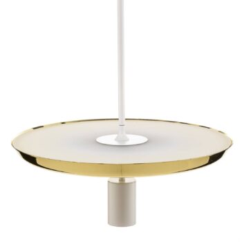 Prandina Landing S50 závesné LED svietidlo mosadz