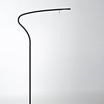 Prandina Paraph F3 stojaca LED lampa čierna