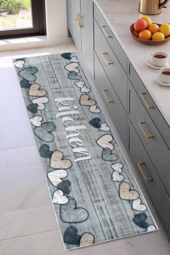 Predložka do kuchyne LUNA 105 grey 60x180 cm