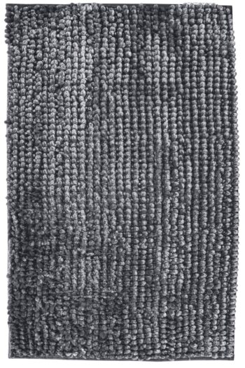 Predložka do kúpeľne ELLA - tmavosivá 50x80 cm