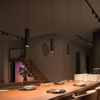 Predĺženie závesného svietidla Philips Hue Perifo LED, čierne