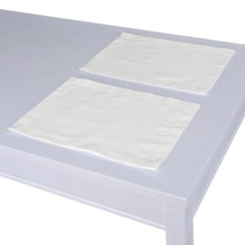 Prestieranie 2 ks, biela, 30 x 40 cm, Damasco, 141-78