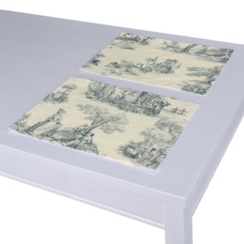 Prestieranie 2 ks, modrý vzor na svetlobéžovom podklade, 30 x 40 cm, Avinon, 132-66