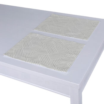 Prestieranie 2 ks, sivo-biele geometrické vzory, 30 x 40 cm, Sunny, 143-43