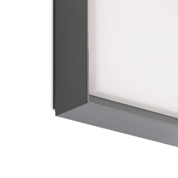 Prios Epava LED vonkajšie nástenné svietidlo, štvorcové