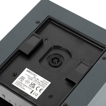 Prios LED solárne nástenné svietidlo Lius, výška 15 cm, senzor pohybu