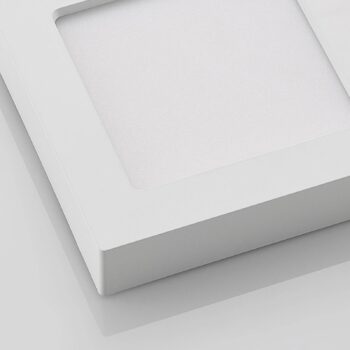 Prios LED stropné svietidlo Alette, biele, 17,2 cm, stmievateľné