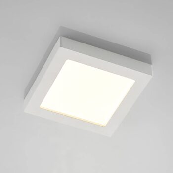 Prios LED stropné svietidlo Alette, biele, 22,7 cm 24W, stmievateľné