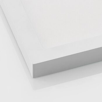 Prios LED stropné svietidlo Alette, biele, 22,7 cm 24W, stmievateľné