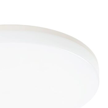 Prios LED stropné svietidlo Artin, Ø 28 cm, biele, CCT, IP65