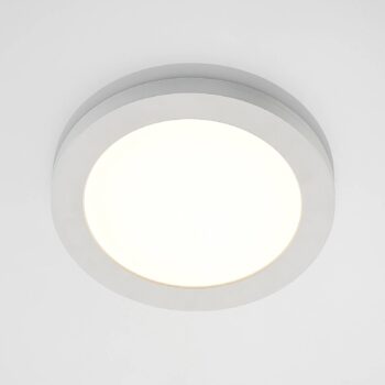 Prios LED stropné svietidlo Aureka, sada 3 ks, senzor, Ø 23 cm, biela