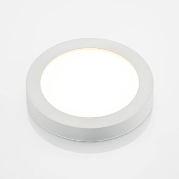 Prios LED stropné svietidlo Edwina, biele, 25 cm, sada 10 ks